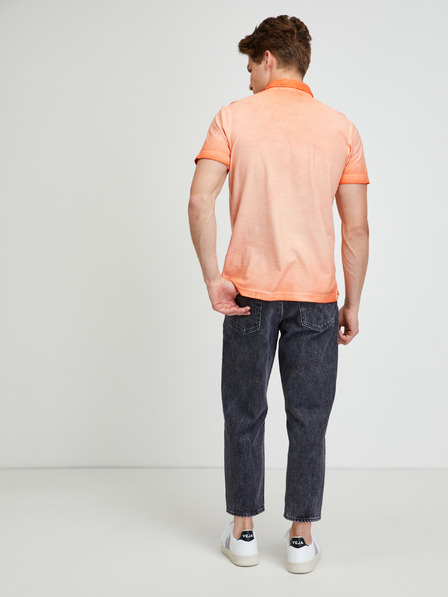 LERROS Orangefarbenes Herren-Poloshirt LERROS