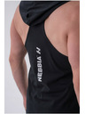 Nebbia Fitness-Tank-Top mit Kapuze 323 Black Nebbia