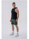 Nebbia Fitness-Tank-Top mit Kapuze 323 Black Nebbia