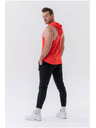 Nebbia Fitness-Tank-Top mit Kapuze 323 Red Nebbia