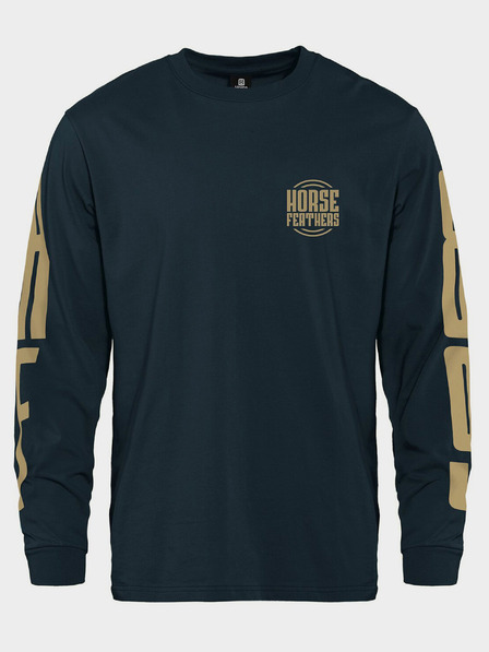 Horsefeathers T-shirt Tall Typo LS - Teich Größe L HORSEFEATHERS