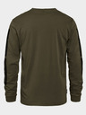 Horsefeathers T-shirt Tall Typo LS - gebranntes oliv Gr. L HORSEFEATHERS