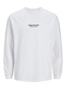 Jack & Jones Weißer Jack & Jones Herren Kapuzenpullover