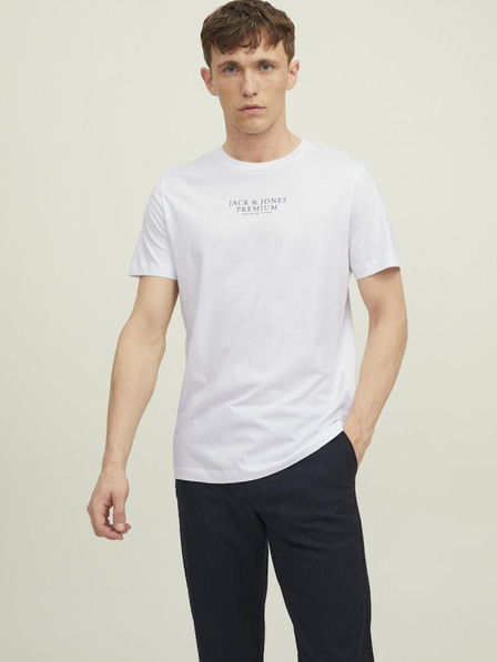 Jack & Jones Weißer Jack & Jones Herren Kapuzenpullover