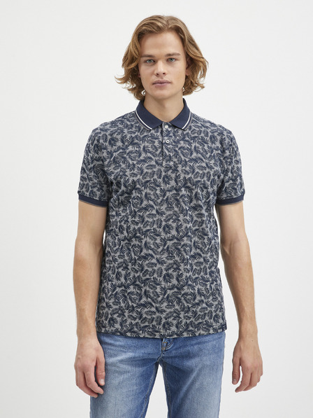 LERROS Dunkelblaues Herren-Polohemd LERROS