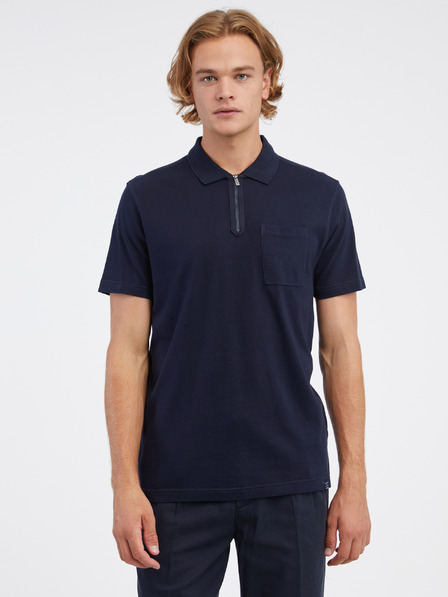 LERROS Dunkelblaues Herren-Polohemd LERROS