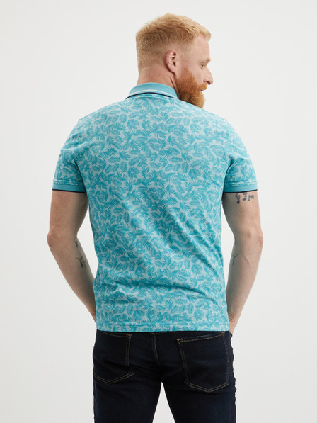 LERROS Blaues Herren-Polohemd LERROS