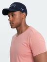 Ombre Clothing Herren BASIC T-Shirt mit Rundhalsausschnitt aus Baumwolle - Pink V7 OM-TSBS-0145 Ombre Kleidung