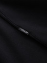 Ombre Clothing Herren T-Shirt LOOSE FIT Langarm mit Rundhalsausschnitt aus Baumwolle - schwarz V1 OM-LSBC-0129 Ombre Clothing