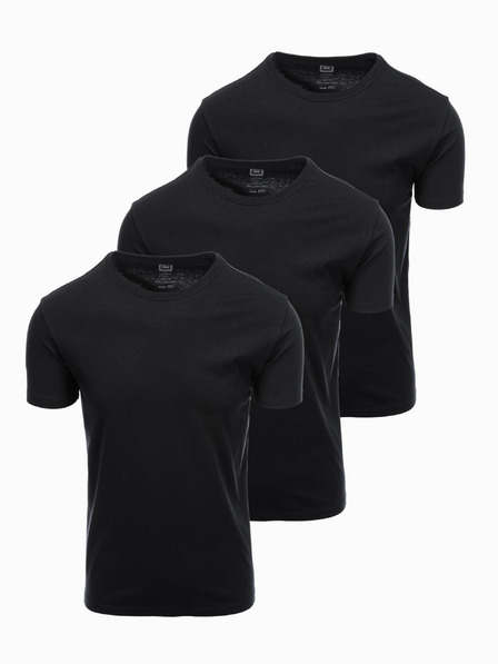 Ombre Clothing Herren-T-Shirt ohne Druck - Mix 3 Stück Z29 Ombre Clothing
