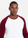 Ombre Clothing Bedrucktes langärmeliges Herren-T-Shirt - Schwarz V1 OM-LSPT-0119 Ombre Clothing