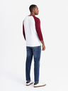 Ombre Clothing Bedrucktes langärmeliges Herren-T-Shirt - Schwarz V1 OM-LSPT-0119 Ombre Clothing