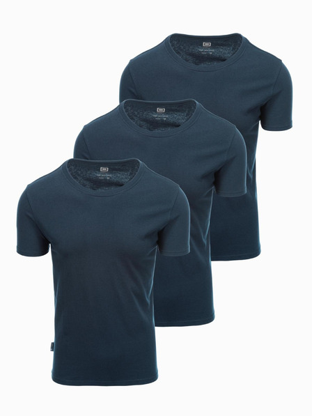 Ombre Clothing Herren-T-Shirt ohne Druck - Mix 3 Stück Z29 Ombre Clothing