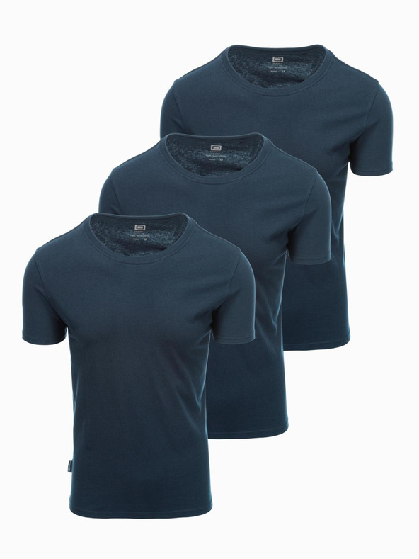 Ombre Clothing Herren-T-Shirt ohne Druck - Mix 3 Stück Z29 Ombre Clothing