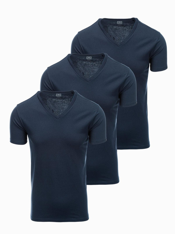 Ombre Clothing Herren-T-Shirt ohne Druck - Mix 3 Stück Z29 Ombre Clothing