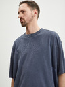 Tom Tailor Denim Dunkelblaues Herren-T-Shirt in Übergröße Tom Tailor Denim