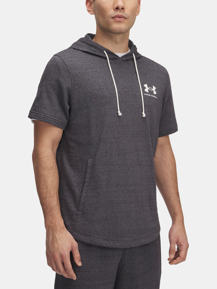 Under Armour Herren T-Shirt Under Armour UA Rival Terry LC SS HD