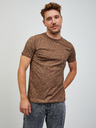 ZOOT.lab Braunes Herren-Basic-Shirt ZOOT.lab Rex