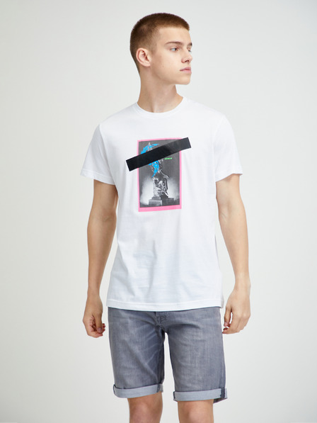 Diesel Weißes Diesel Herren T-Shirt Diego