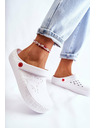 BIG STAR SHOES Damen Pantoffeln Kroks Big Star Weiß