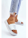 BIG STAR SHOES Damen Pantoffeln Big Star Weiß