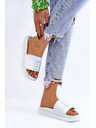 BIG STAR SHOES Damen Pantoffeln Big Star Weiß