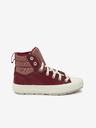 Converse Weinrote Damen Knöchelschuhe Converse