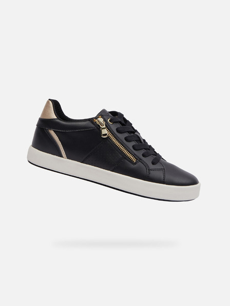 Geox Schwarz Damen Geox Blomiee Turnschuhe