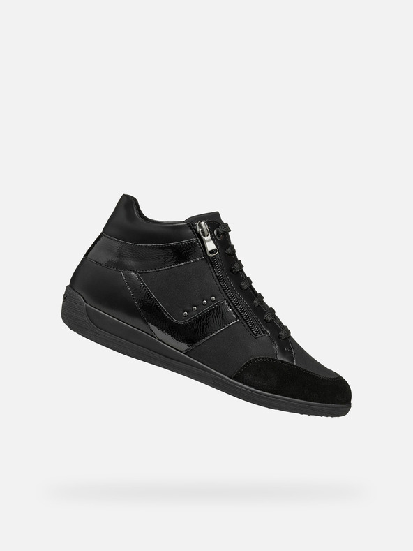 Geox Schwarze Damen-Sneakers Myria