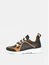 WILD Schwarze Damen-Ledersneakers WILD
