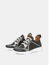 WILD Schwarze Damen-Ledersneakers WILD