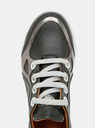 WILD Schwarze Damen-Ledersneakers WILD
