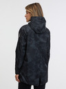 Sam 73 Schwarzer gemusterter Damen-Parka SAM 73 Alexia