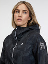 Sam 73 Schwarzer gemusterter Damen-Parka SAM 73 Alexia