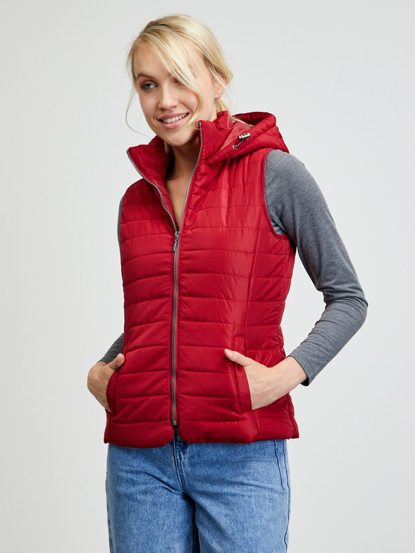 ZOOT.lab Rote Steppweste für Damen ZOOT.lab