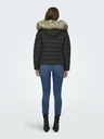ONLY Schwarze Damen-Winter-Steppjacke ONLY New Luna