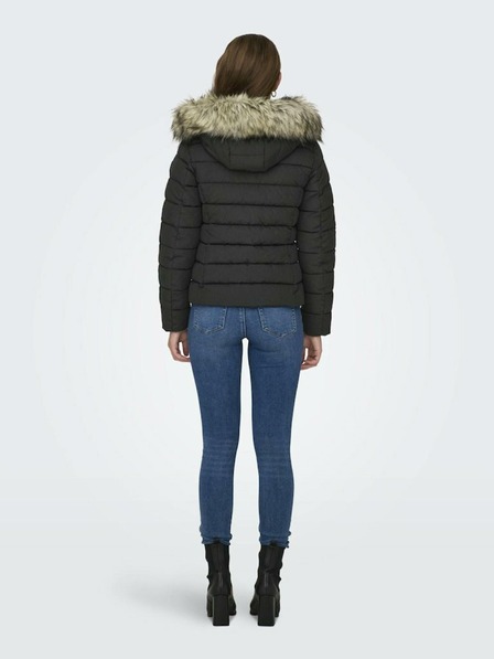 ONLY Schwarze Damen-Winter-Steppjacke ONLY New Luna