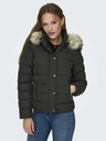 ONLY Schwarze Damen-Winter-Steppjacke ONLY New Luna