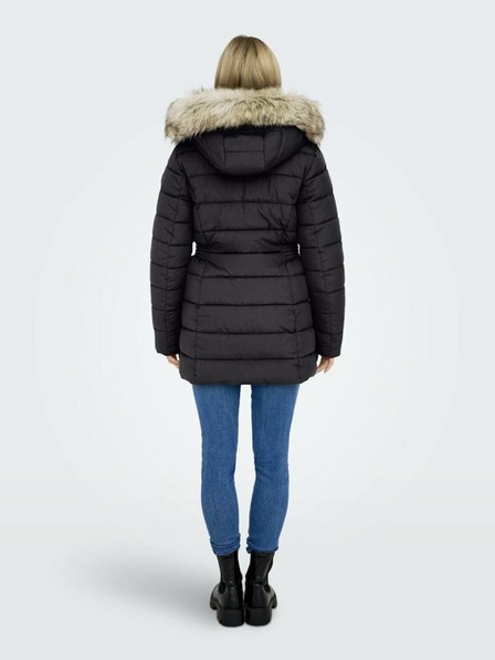 ONLY Schwarze Damen-Winter-Steppjacke ONLY New Luna