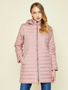 ZOOT.lab Altrosa verlängerte Damen-Steppwinterjacke mit Kapuze ZOOT.lab Molly