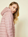 ZOOT.lab Altrosa verlängerte Damen-Steppwinterjacke mit Kapuze ZOOT.lab Molly