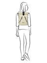 Enrico Benetti Rucksack Enrico Benetti Bergen 56002 Light Taupe