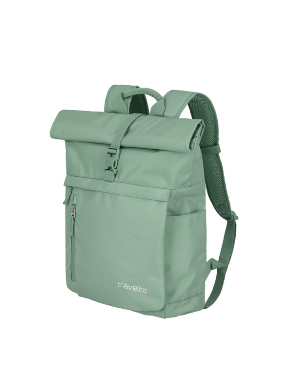 Travelite Rucksack Travelite Basics Roll-up Backpack Hellgrün