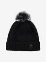 ALPINE PRO Warme Mütze mit Bommel ALPINE PRO GODERE schwarz