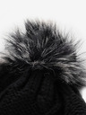 ALPINE PRO Warme Mütze mit Bommel ALPINE PRO GODERE schwarz