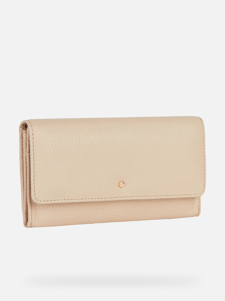 Geox Creme Damen Geox Geldbörse