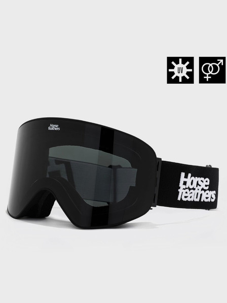 Horsefeathers Snowboardbrille Edmond - schwarz/rauch HORSEFEATHERS