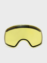 Horsefeathers Snowboardbrille Knox - weiß/spiegelgrün HORSEFEATHERS