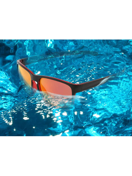 VEYREY VeyRey Herren Wassersport Polarisierte Sonnenbrille Percistan Schwarz Universal Floating Sunglasses