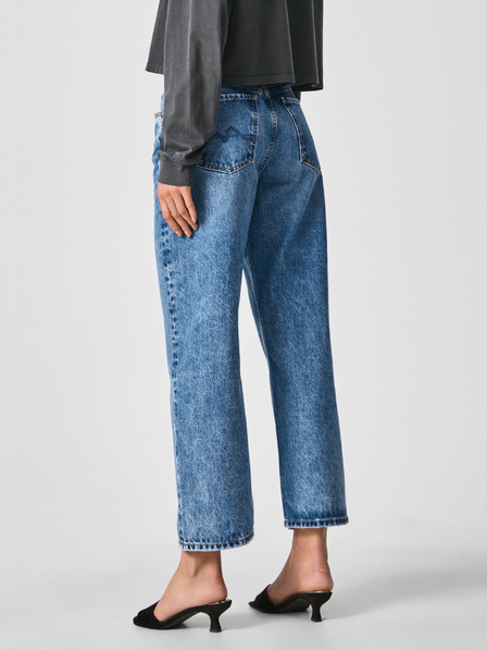 Pepe Jeans Blaue Damenjeans in weiter Passform Pepe Jeans Ani